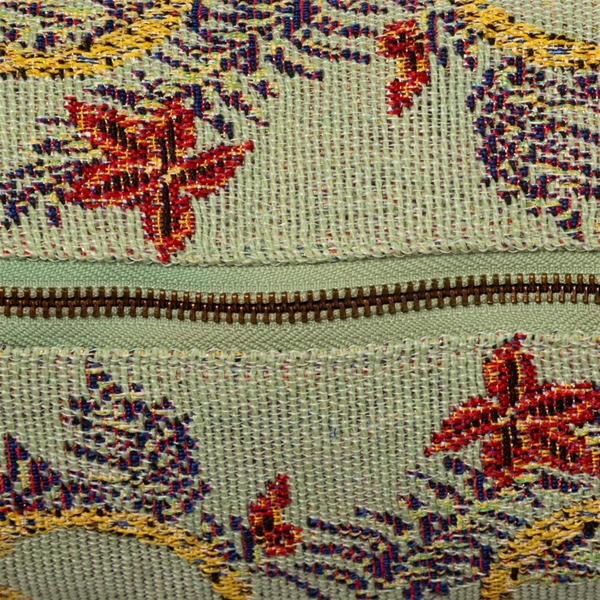 Zuri kosmetiktaske - grøn leopard