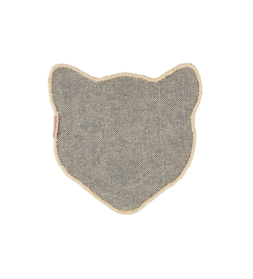 Loony Leopard Head Tæppe