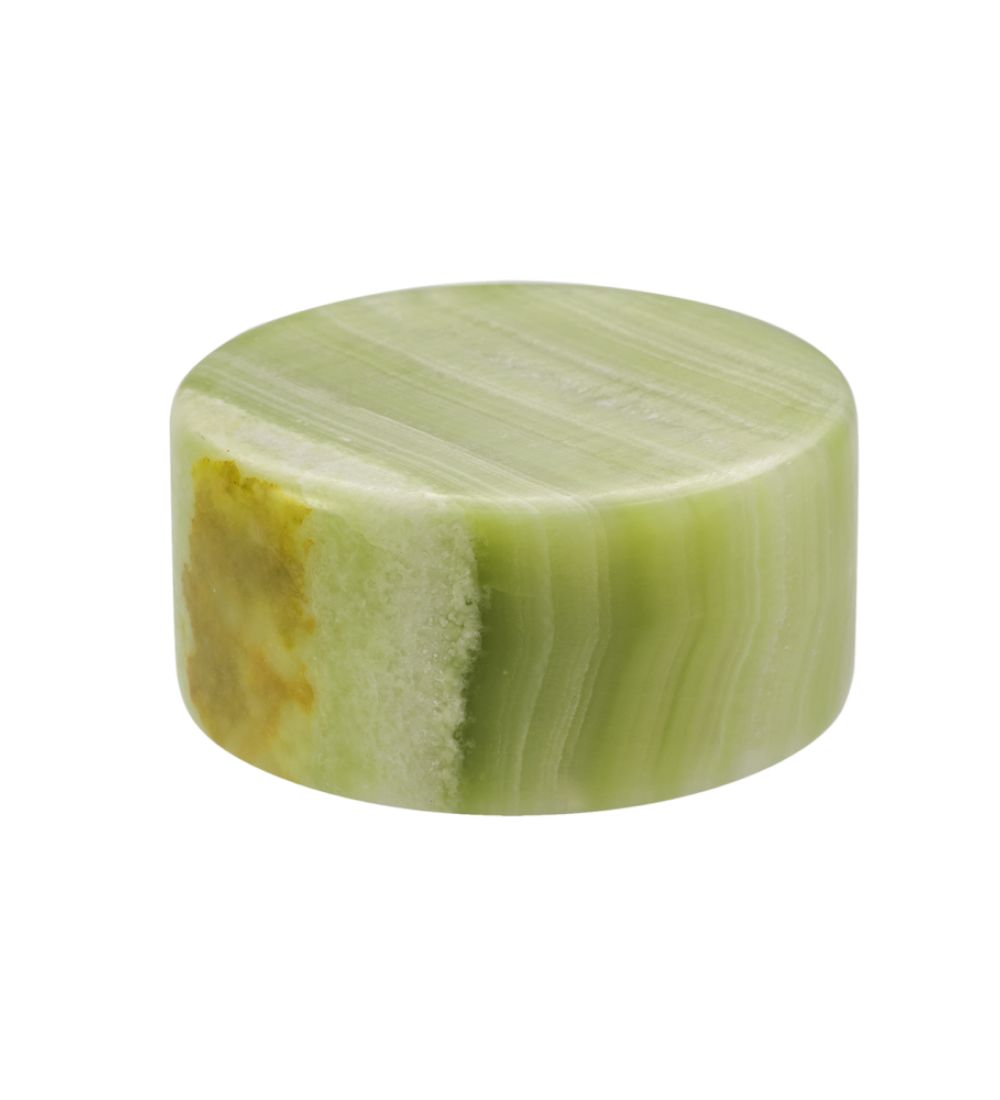 Glow stenlampe – Grøn Jade (lille)