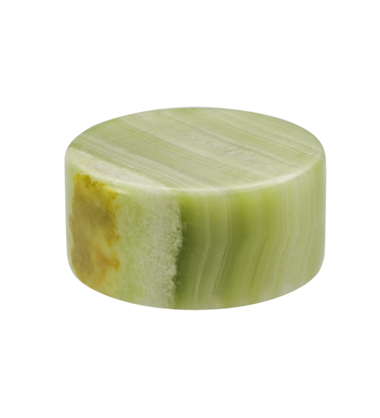 Glow stenlampe – Grøn Jade (lille)