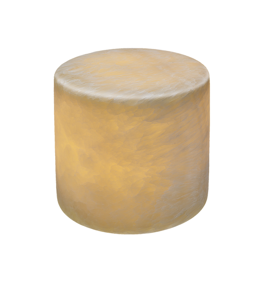 Glow stenlampe – Silke beige mat marmor (Stor)