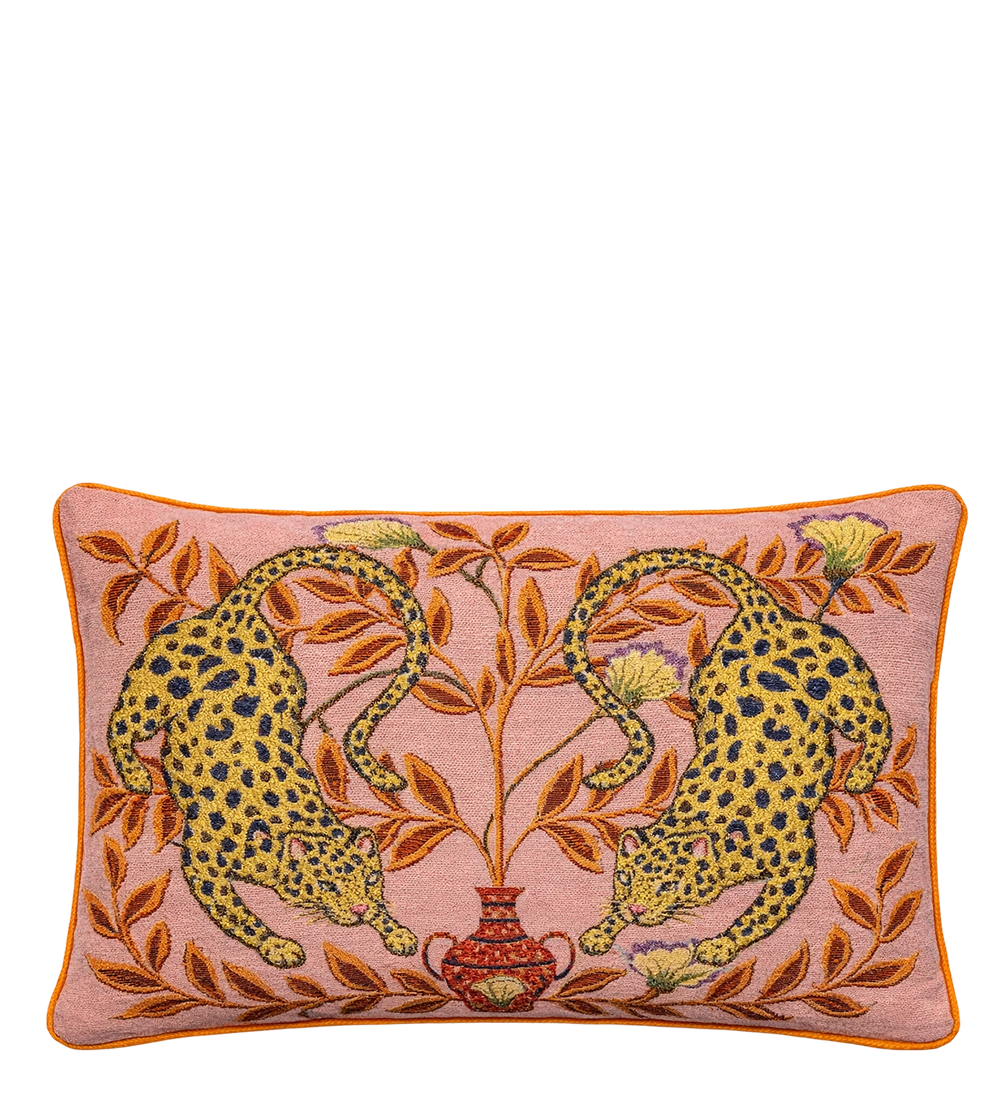 Zuri pude - pink leopard