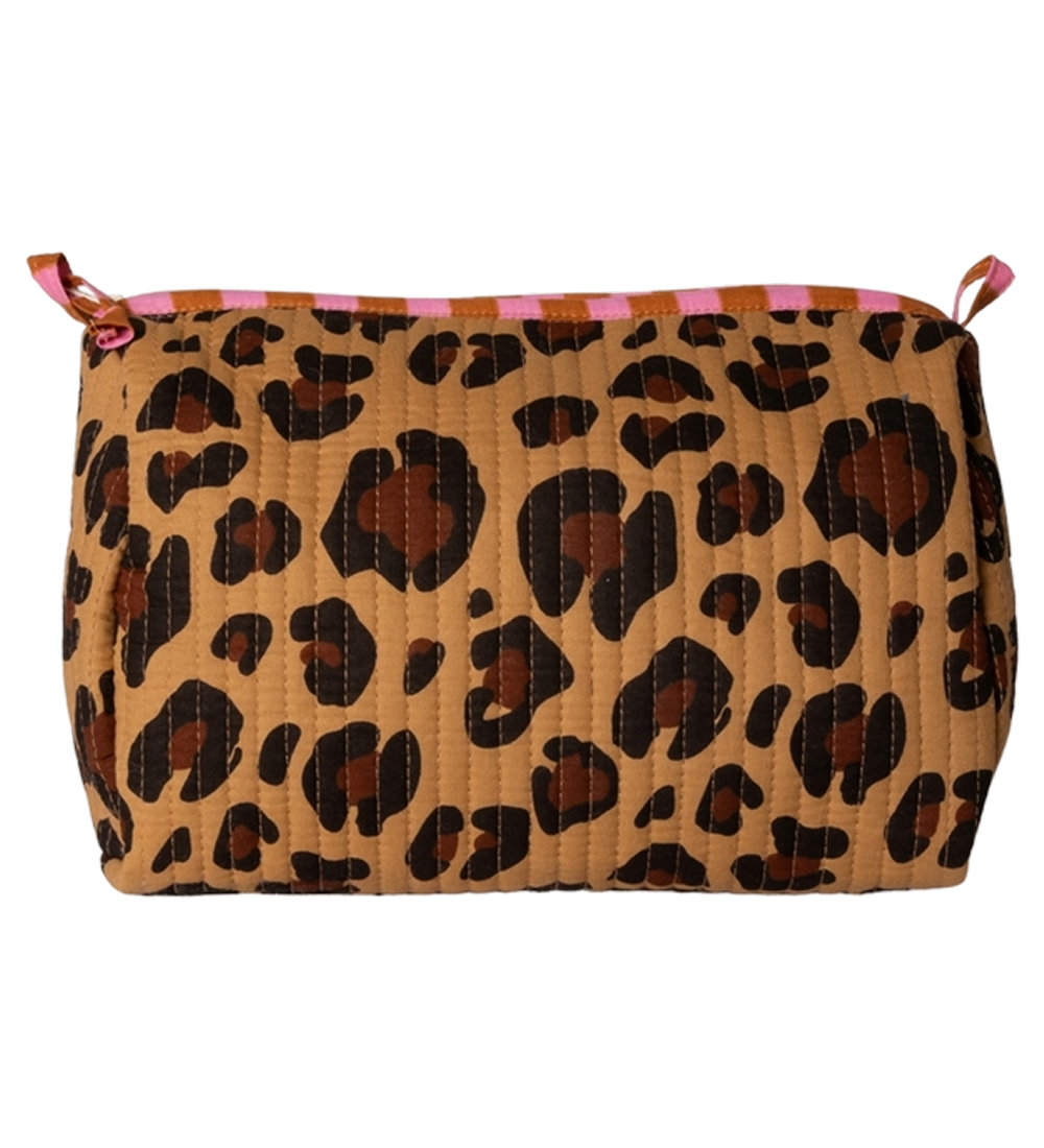 Luma kosmetiktaske – brun leopard