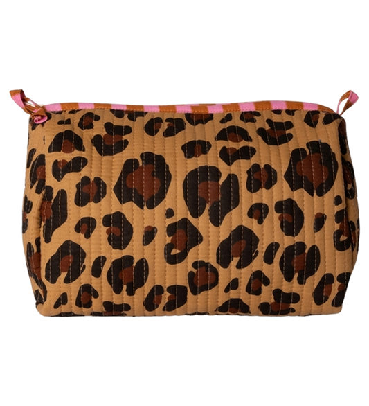 Luma kosmetiktaske – brun leopard