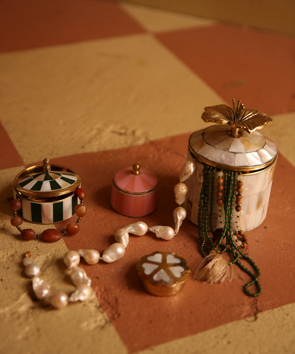 Lola - Cirkus krukke med låg