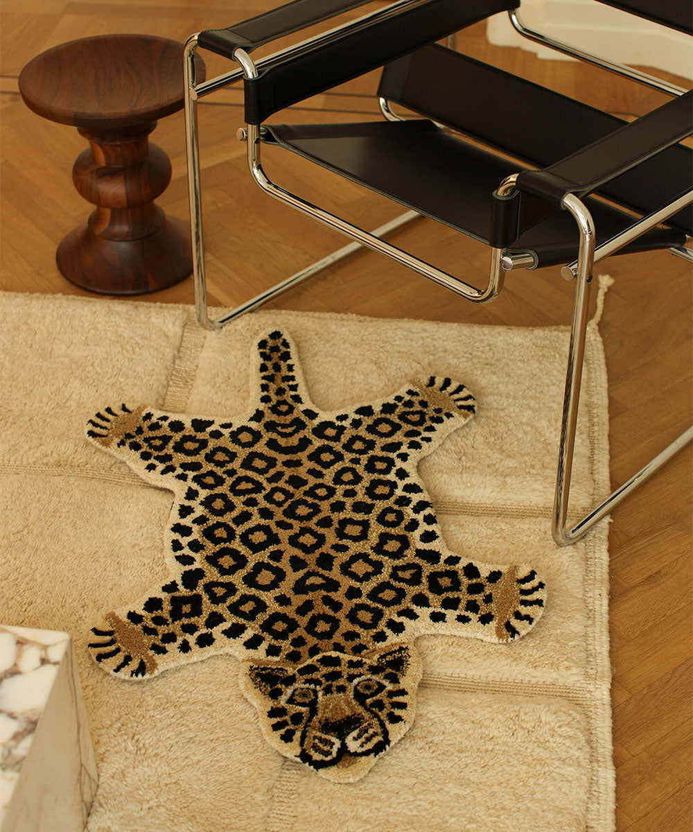 Loony Leopard tæppe