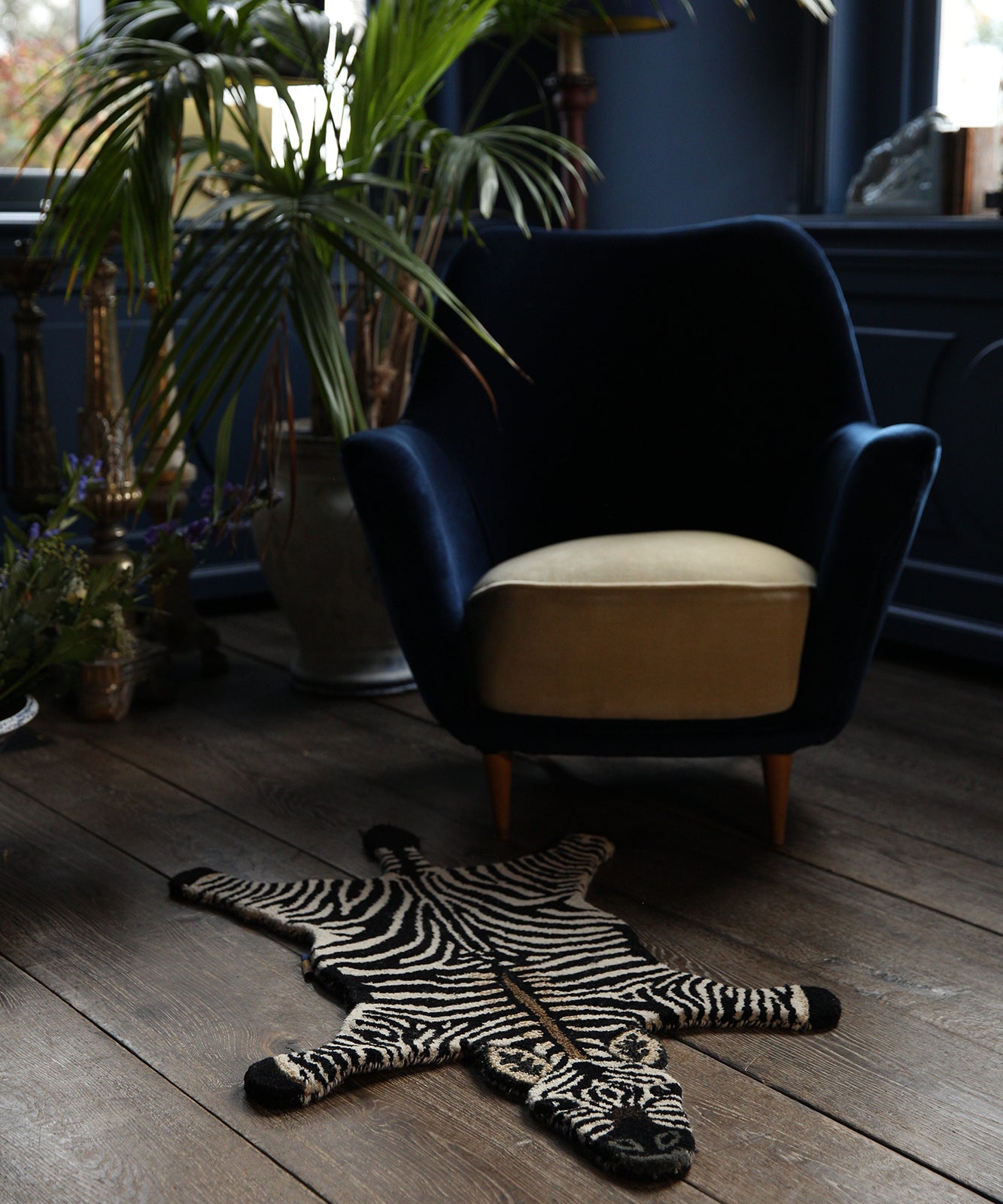 Stripey Zebra Tæppe